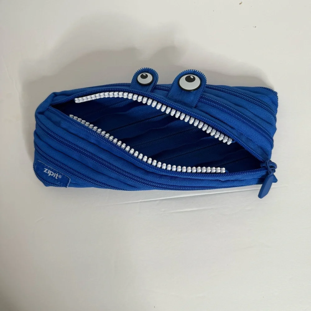 Zipit Blue Monster Pencil Case